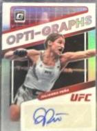 Julianna Peña 2022 Panini Donruss Optic UFC Opti-Graphs #16 Holo