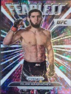 Islam Makhachev 2023 Panini Prizm UFC Fearless #23 White Sparkle