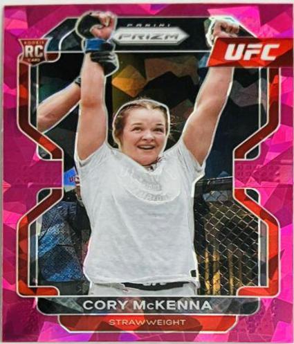 Cory McKenna 2022 Panini Prizm UFC Base #131 Pink Ice