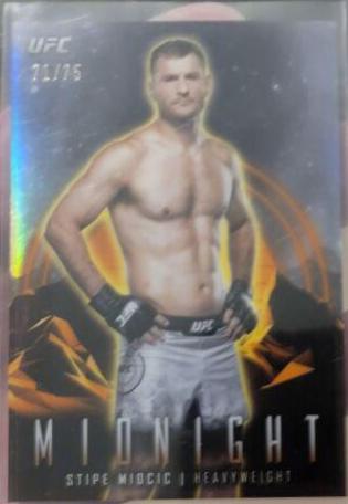 Stipe Miocic 2024 Topps Midnight UFC Base #16 Dusk