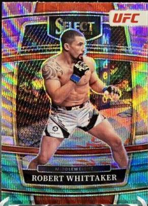 Robert Whittaker 2022 Panini Select UFC Concourse #27 Tri Color