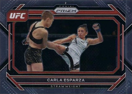 Carla Esparza 2023 Panini Prizm UFC Base #78 Black