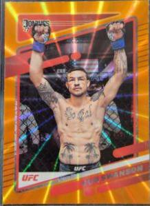 Cub Swanson 2022 Panini Donruss UFC Base #159 Orange