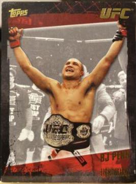 BJ Penn 2010 Topps UFC Base #20 Bronze