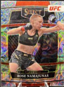 Rose Namajunas 2022 Panini Select UFC Concourse #77 Scope