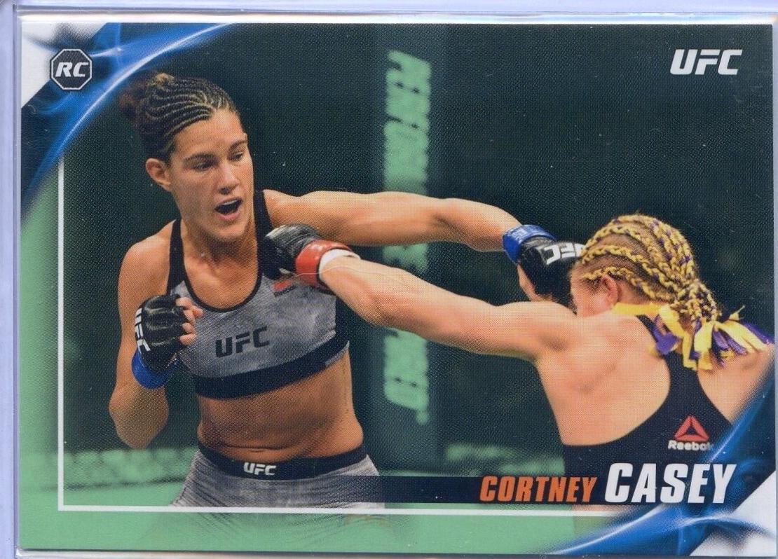 Cortney Casey 2019 Topps UFC Knockout Base #22 Green