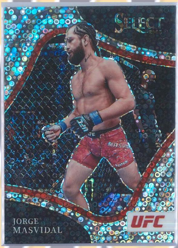 Jorge Masvidal 2022 Panini Select UFC Octagonside #257 Disco