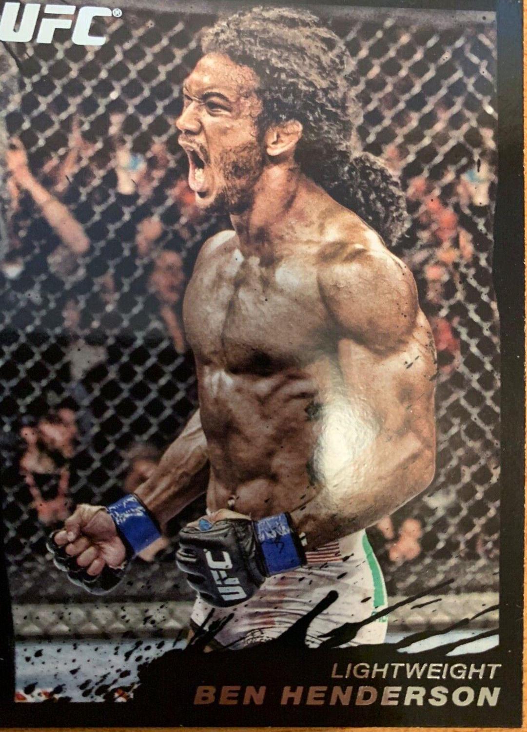 Benson Henderson 2011 Topps UFC Moment of Truth Base #44 Onyx