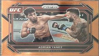 Adrian Yanez 2023 Panini Prizm UFC Base #6 Orange