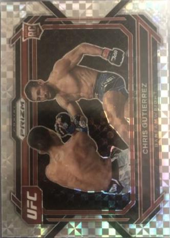 Chris Gutierrez 2023 Panini Prizm UFC Base #20 Lucky Envelopes