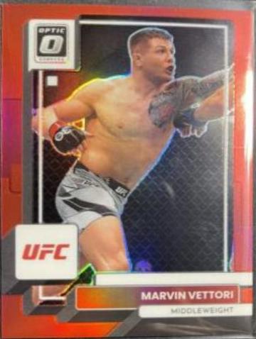 Marvin Vettori 2023 Panini Donruss Optic UFC Base #5 Red