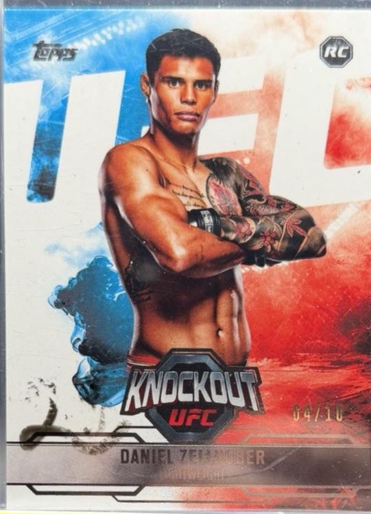 Daniel Zellhuber 2025 Topps Knockout UFC Base #89 Black
