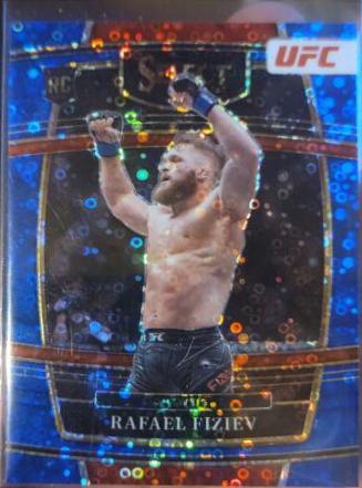 Rafael Fiziev 2022 Panini Select UFC Concourse #41 Blue Disco
