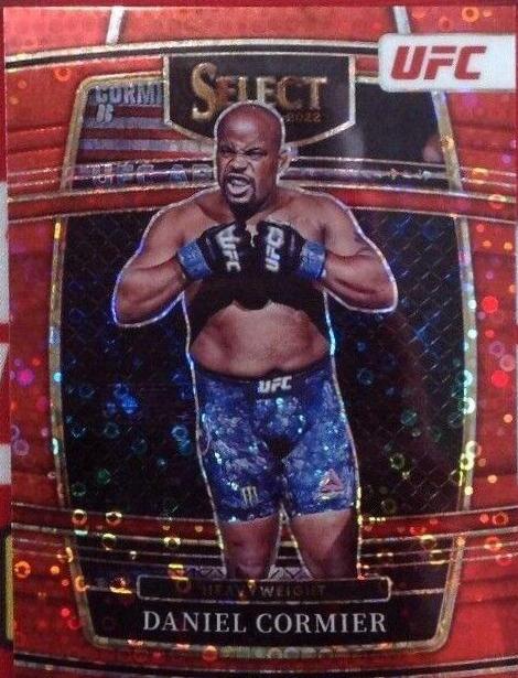 Daniel Cormier 2022 Panini Select UFC Concourse #12 Red Disco