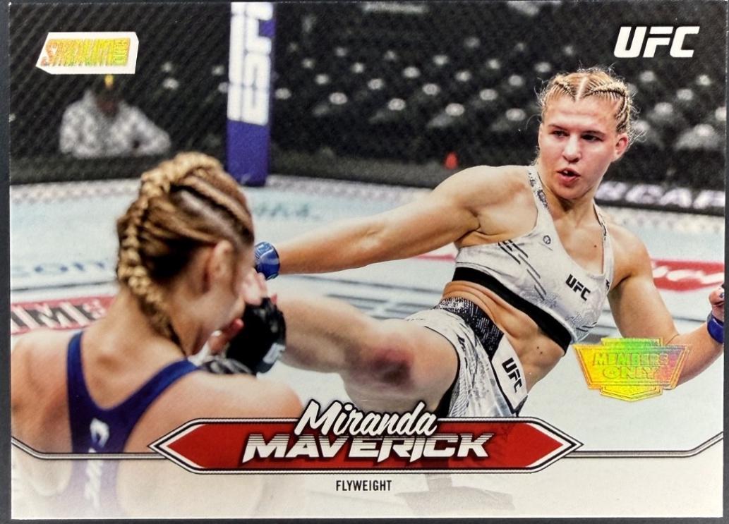 Miranda Maverick 2025 Topps Stadium Club UFC Base #196 Members Only