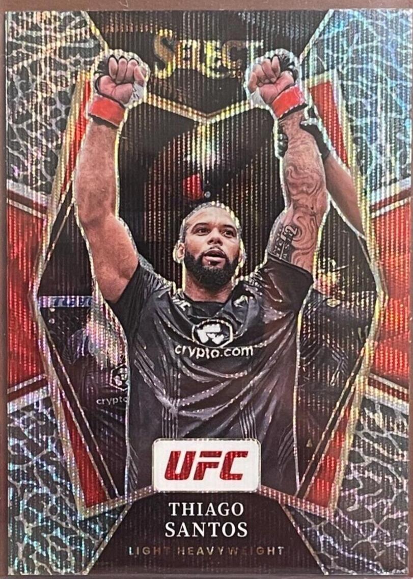 Thiago Santos 2022 Panini Select UFC Premier Level #144 Elephant
