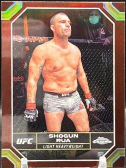 Mauricio Rua 2024 Topps Chrome UFC Base #130 Magenta Refractor