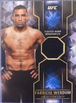 Fabricio Werdum 2017 Topps UFC Knockout Base #9 Blue
