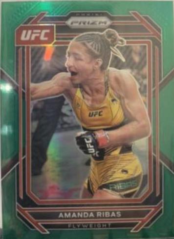 Amanda Ribas 2023 Panini Prizm UFC Base #161 Green