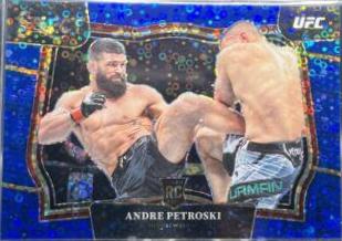 Andre Petroski 2023 Panini Select UFC Octagonside #224 Blue Disco