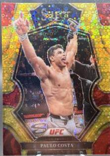 Paulo Costa 2023 Panini Select UFC Premier Level #149 Gold Disco