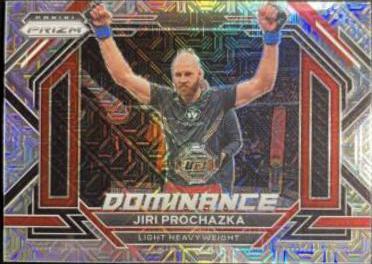 Jiri Prochazka 2023 Panini Prizm UFC Dominance #12 Mojo