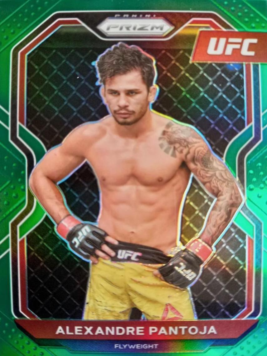 Alexandre Pantoja 2021 Panini Prizm UFC Base #46 Green