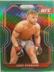 Cody Stamann 2021 Panini Prizm UFC Base #20 Green
