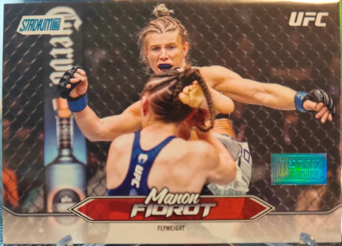 Manon Fiorot 2025 Topps Stadium Club UFC Base #56 First Day Issue
