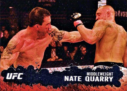 Nate Quarry 2009 Topps UFC Round 2 Base #20 Diamond