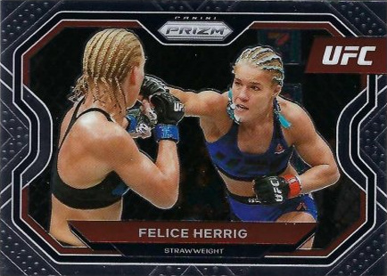 Felice Herrig 2021 Panini Prizm UFC Base #148 Octagon