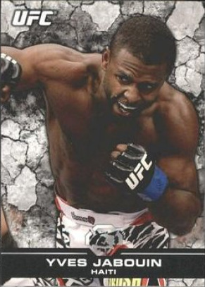 Yves Jabouin 2013 Topps UFC Bloodlines Base #91 Flag