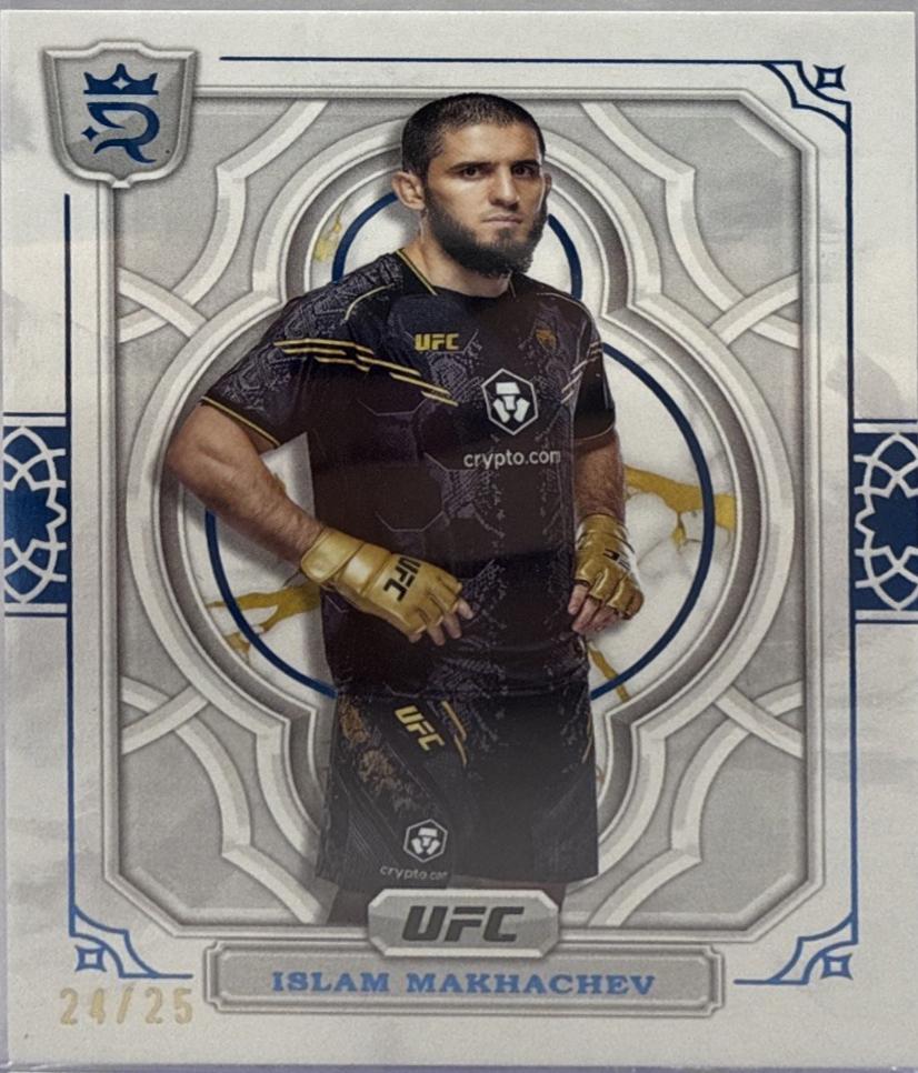 Islam Makhachev 2024 Topps Royalty UFC Base #80 Blue