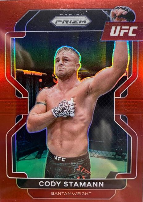 Cody Stamann 2022 Panini Prizm UFC Base #175 Red