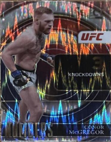 Conor McGregor 2022 Panini Select UFC Select Numbers #21 Flash