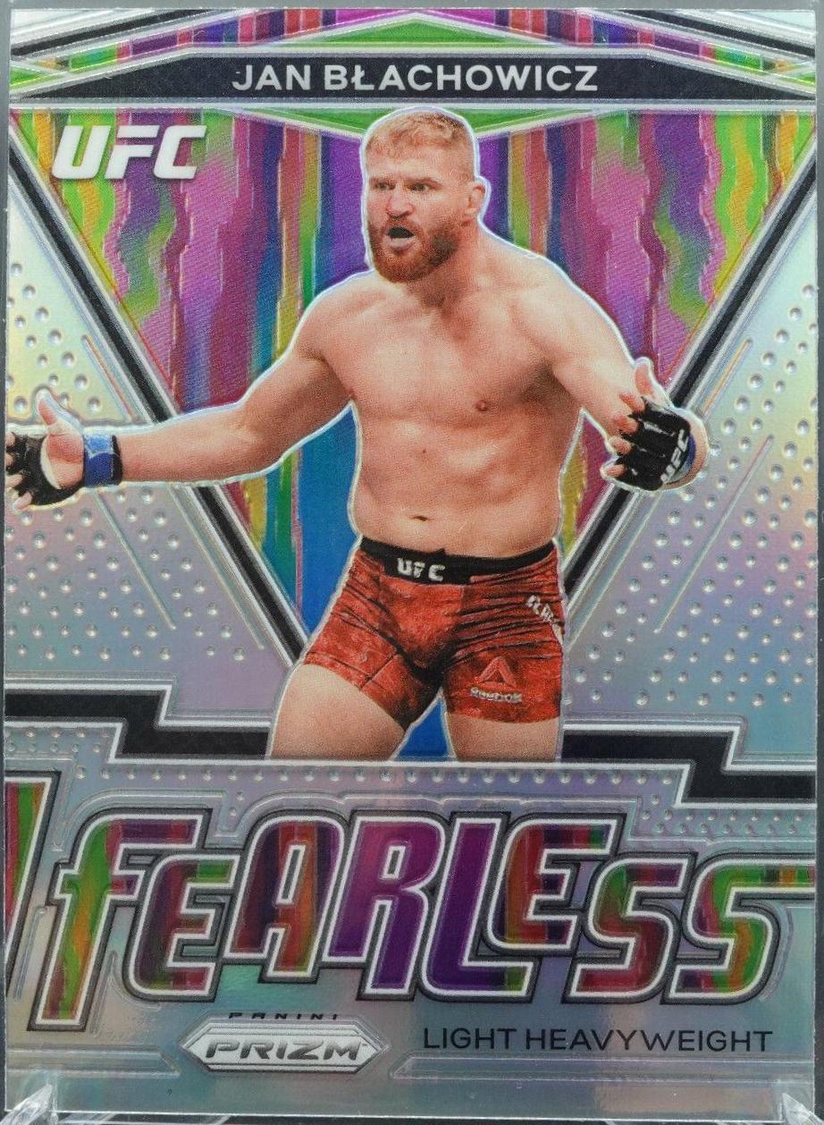 Jan Błachowicz 2021 Panini Prizm UFC Fearless #6 Silver