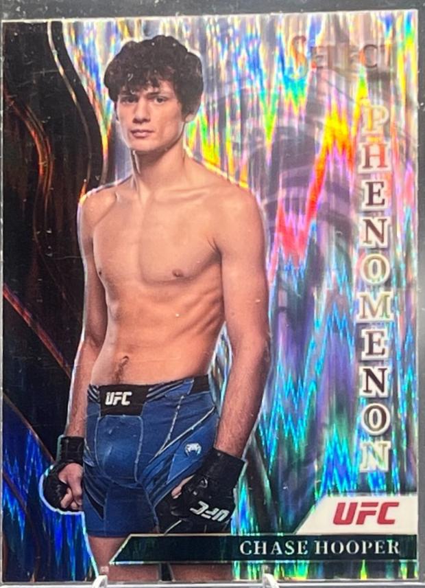 Chase Hooper 2022 Panini Select UFC Phenomenon #27 Flash