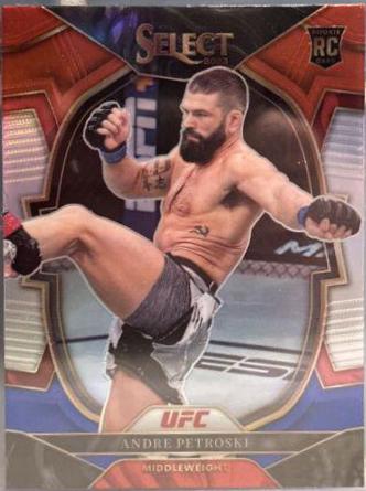 Andre Petroski 2023 Panini Select UFC Concourse #98 Silver