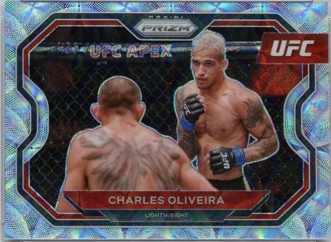 Charles Oliveira 2021 Panini Prizm UFC Base #174 Premium