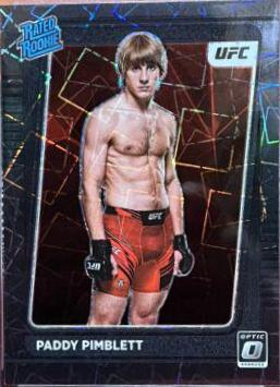 Paddy Pimblett 2022 Panini Donruss Optic UFC Base #103 Black Velocity