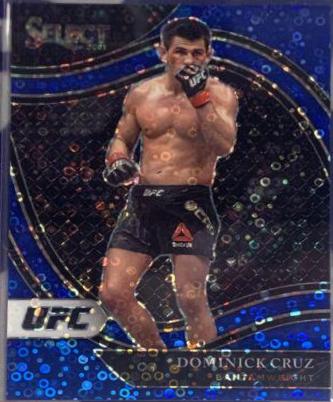 Dominick Cruz 2021 Panini Select UFC Octagonside #209 Blue Disco