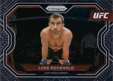 Luke Rockhold 2021 Panini Prizm UFC Base #113 Black