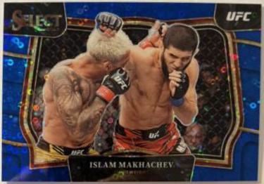Islam Makhachev 2023 Panini Select UFC Octagonside #260 Blue Disco