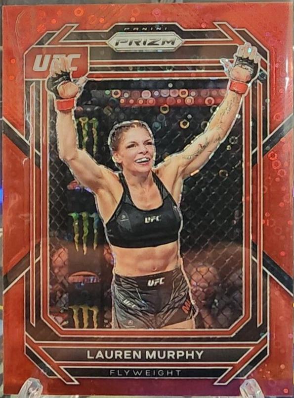 Lauren Murphy 2023 Panini Prizm Under Card UFC Base #160 Blue