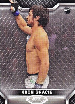 Kron Gracie 2020 Topps UFC Knockout Base #83 Gold