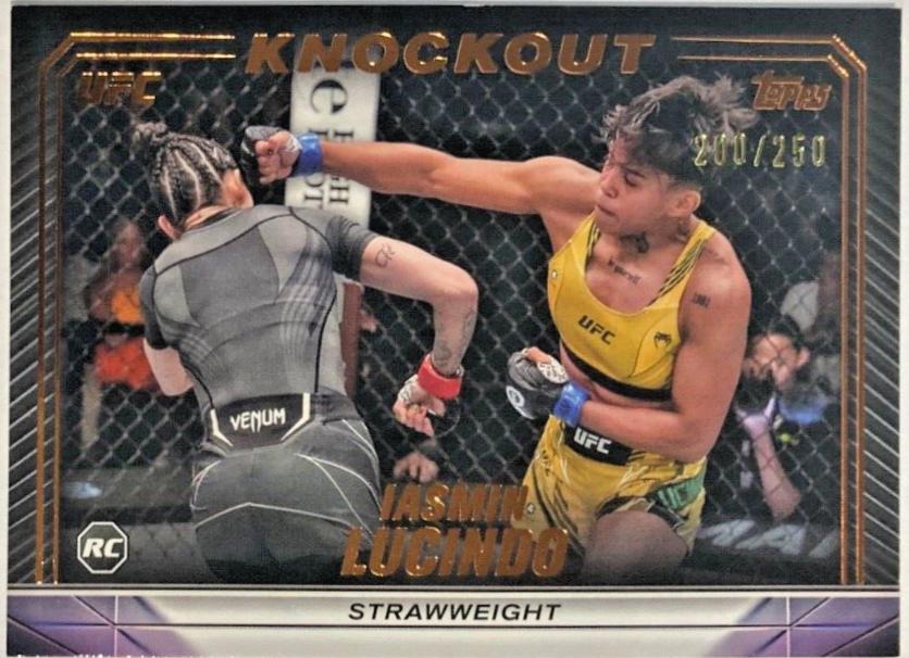 Iasmin Lucindo 2024 Topps Knockout UFC Base #73 Bronze