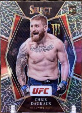 Chris Daukaus 2022 Panini Select UFC Premier Level #175 Elephant