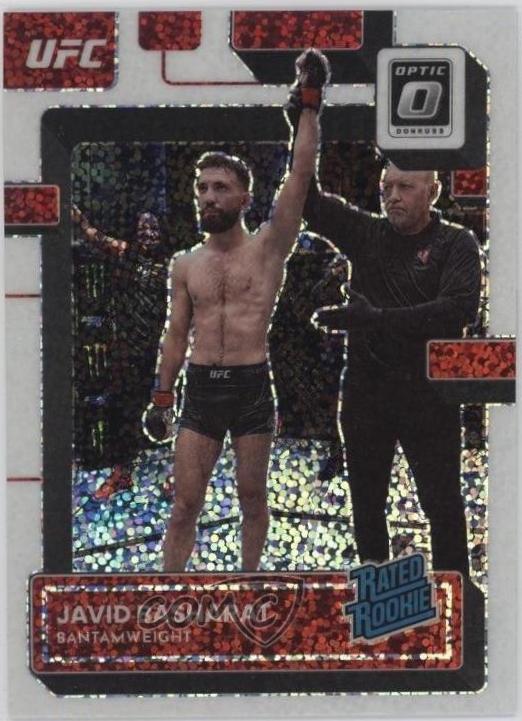 Javid Basharat 2023 Panini Donruss Optic UFC Base #126 White Sparkle