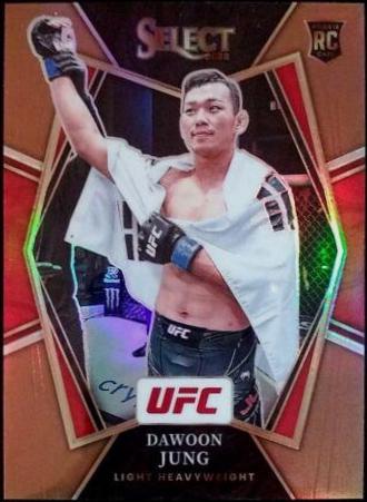 Da Un Jung 2022 Panini Select UFC Premier Level #179 Bronze