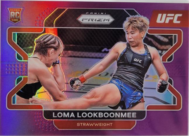 Loma Lookboonmee 2022 Panini Prizm UFC Base #16 Purple